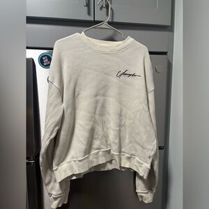 YoungLA white Cream Sweater